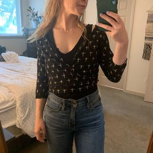 ZhenNymph Tie Cropped Blouse XS 🌱